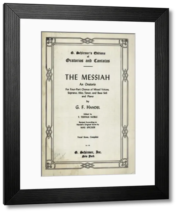 Framed Print : HANDEL, George Frideric (1685-1759). German Baroque Framed Print : HANDEL, George Frideric (1685-1759). German Baroque