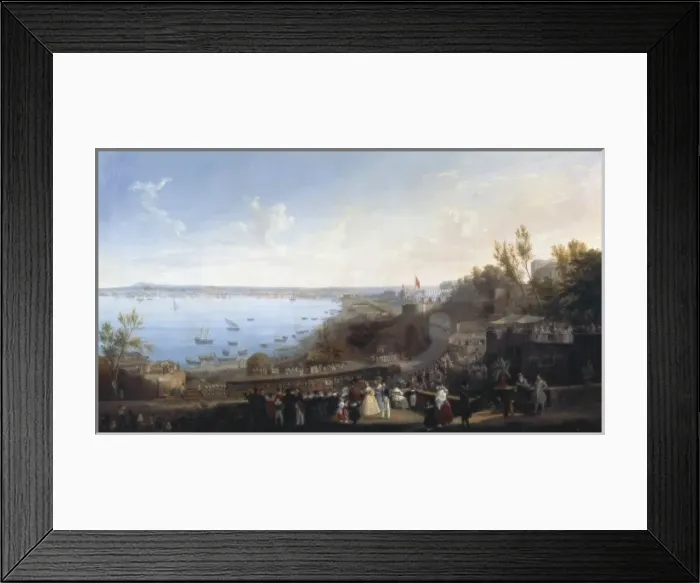 Framed Print : FERGOLA, Salvatore (1799-1877). Inauguration Framed Print : FERGOLA, Salvatore (1799-1877). Inauguration