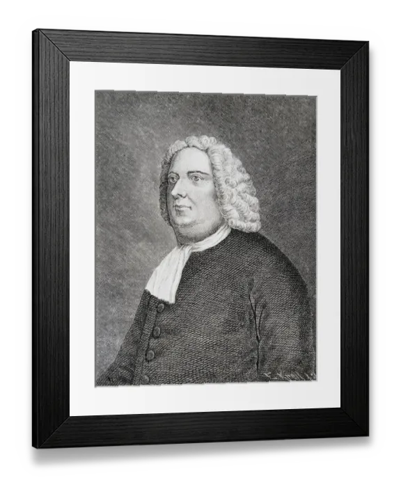 Framed Print : PENN, William (1644-1718). English Quaker colonizer Framed Print : PENN, William (1644-1718). English Quaker colonizer