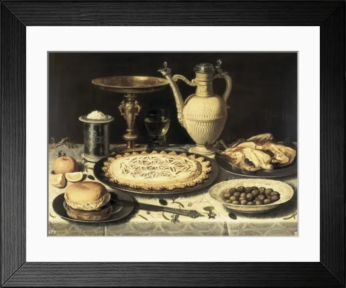 Framed Print : PEETERS, Clara (1589-1676). Table. ca. 1610 - Framed Print : PEETERS, Clara (1589-1676). Table. ca. 1610 -