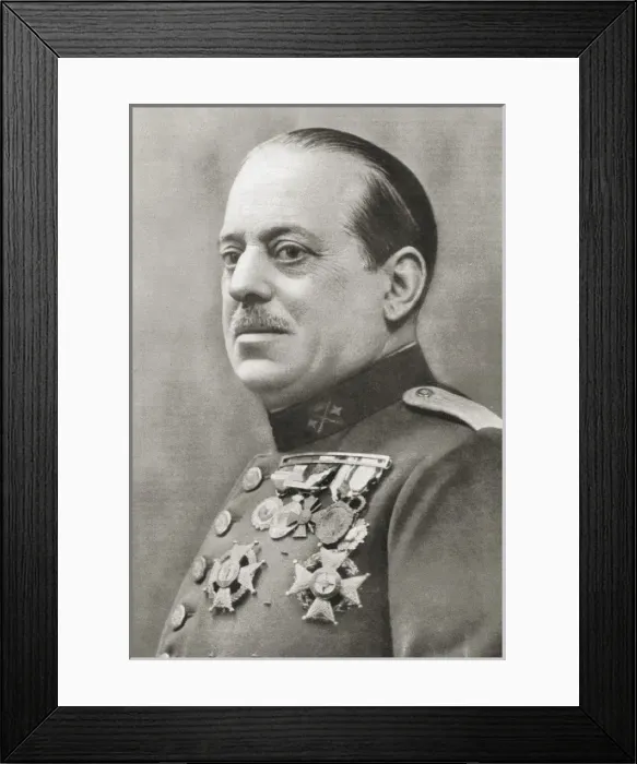Framed Print : SANJURJO Y SACANELL, Jos頨1872-1936). Spanish Framed Print : SANJURJO Y SACANELL, Jos頨1872-1936). Spanish