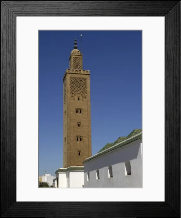Framed Print : MOROCCO. Rabat. Minaret Framed Print : MOROCCO. Rabat. Minaret