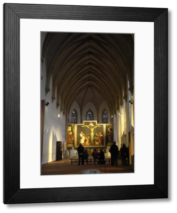 Framed Print : FRANCE. Colmar. The Unterlinden Museum. Issenheim Framed Print : FRANCE. Colmar. The Unterlinden Museum. Issenheim