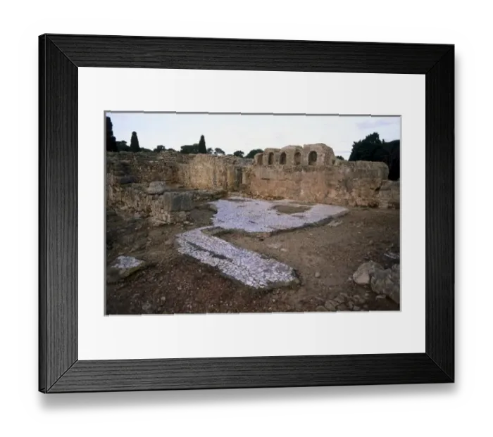 Framed Print : SPAIN. L Escala. Emp Framed Print : SPAIN. L Escala. Emp