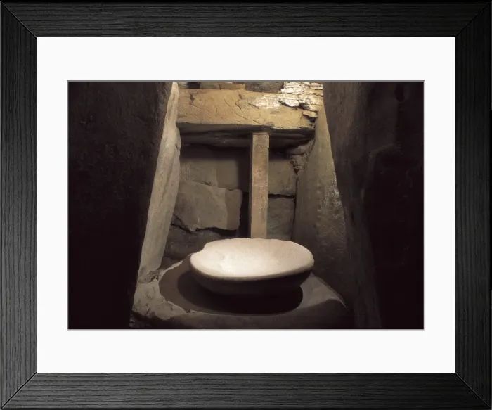 Framed Print : IRELAND. LEINSTER. MEATH. Newgrange. Central Framed Print : IRELAND. LEINSTER. MEATH. Newgrange. Central