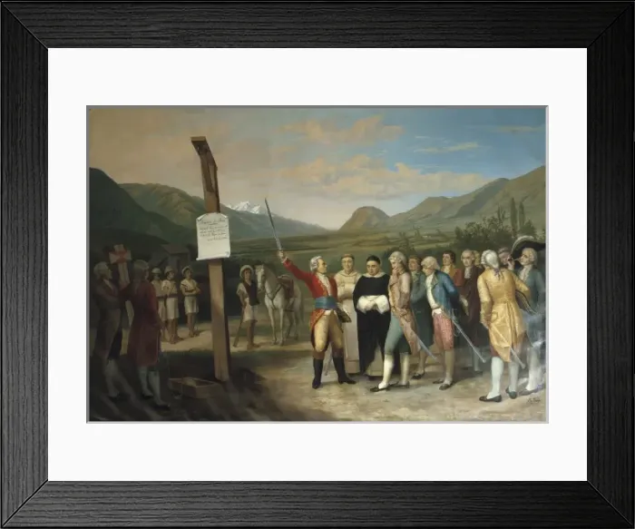 Framed Print : ECUADOR. Ibarra. City Hall. Greatest hall. Foundation Framed Print : ECUADOR. Ibarra. City Hall. Greatest hall. Foundation