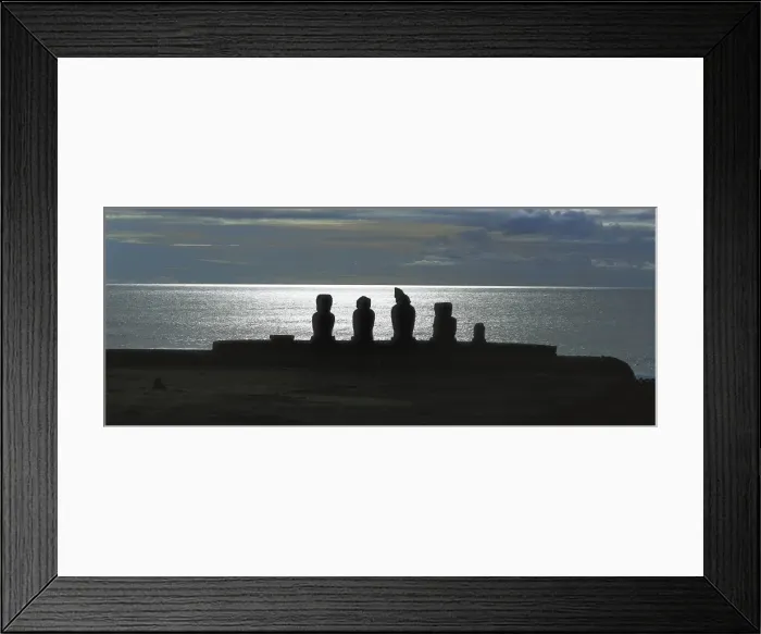 Framed Print : CHILE. VALPARAISO. Ahu Tahai. Easter Island Framed Print : CHILE. VALPARAISO. Ahu Tahai. Easter Island