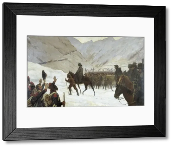 Framed Print : BOISLECOMTE, Edmond de (1849-1923). Napoleon Framed Print : BOISLECOMTE, Edmond de (1849-1923). Napoleon