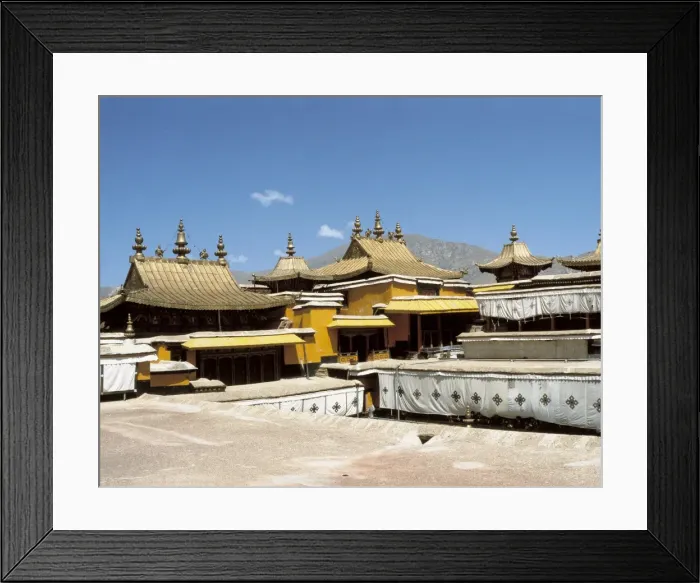 Framed Print : Potala Palace. CHINA. Rebuilt in 17th c. Tibetan Framed Print : Potala Palace. CHINA. Rebuilt in 17th c. Tibetan