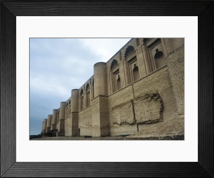 Framed Print : IRAQ. Karbala. Ukhaider Castle (645). Islamic Framed Print : IRAQ. Karbala. Ukhaider Castle (645). Islamic