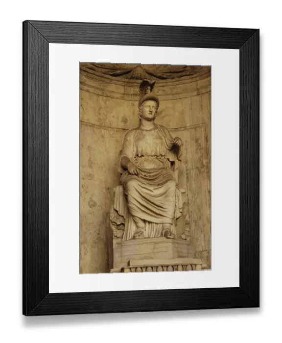 Framed Print : ITALY. Rome. Capitoline Museums. Courtyard of Framed Print : ITALY. Rome. Capitoline Museums. Courtyard of
