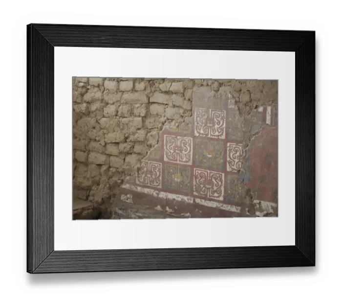 Framed Print : PERU. Trujillo. Huaca de la Luna. Huaca de la Framed Print : PERU. Trujillo. Huaca de la Luna. Huaca de la