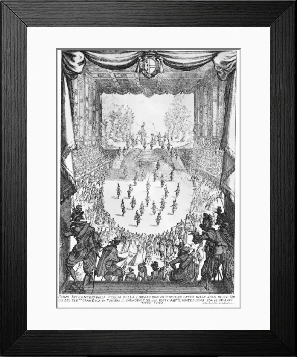 Framed Print : La Liberazione di Tirenno e D Arnea. Theater Framed Print : La Liberazione di Tirenno e D Arnea. Theater