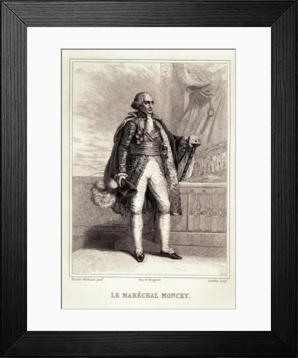 Framed Print : Moncey, Bon Adrien Jeannot de, duc de Conegliano Framed Print : Moncey, Bon Adrien Jeannot de, duc de Conegliano