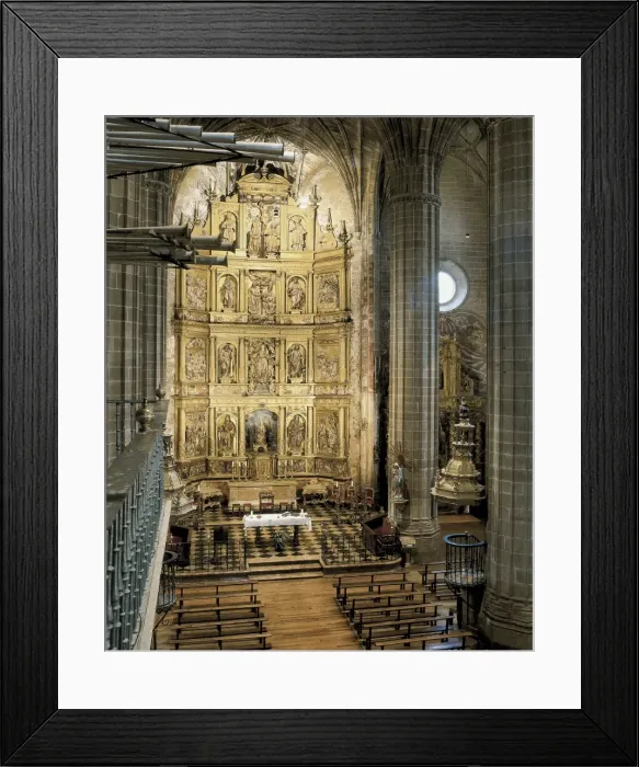 Framed Print : SPAIN. LA RIOJA. Briones. Church of Nuestra Se Framed Print : SPAIN. LA RIOJA. Briones. Church of Nuestra Se