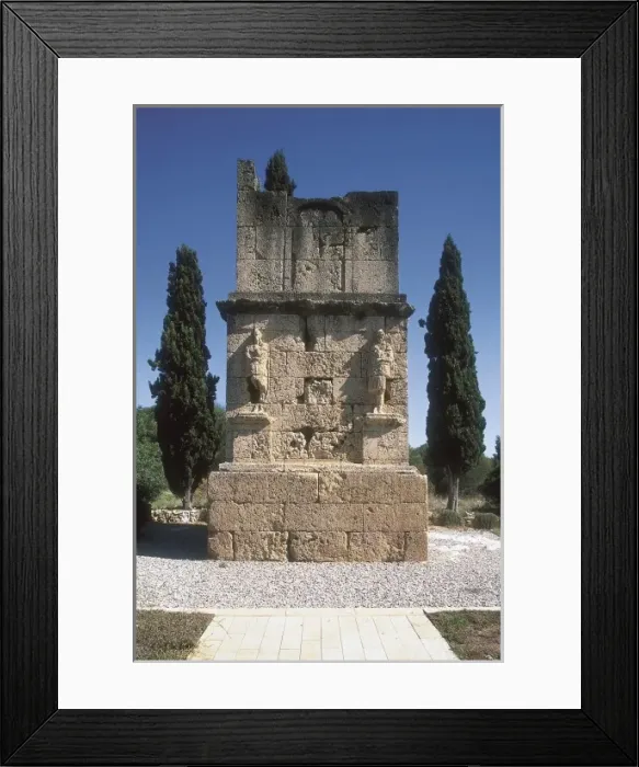 Framed Print : The Scipios Tower. 1st c. SPAIN. CATALONIA Framed Print : The Scipios Tower. 1st c. SPAIN. CATALONIA