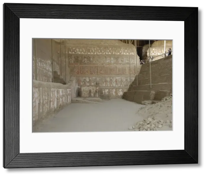 Framed Print : PERU. Trujillo. Huaca de la Luna. Huaca de la Framed Print : PERU. Trujillo. Huaca de la Luna. Huaca de la