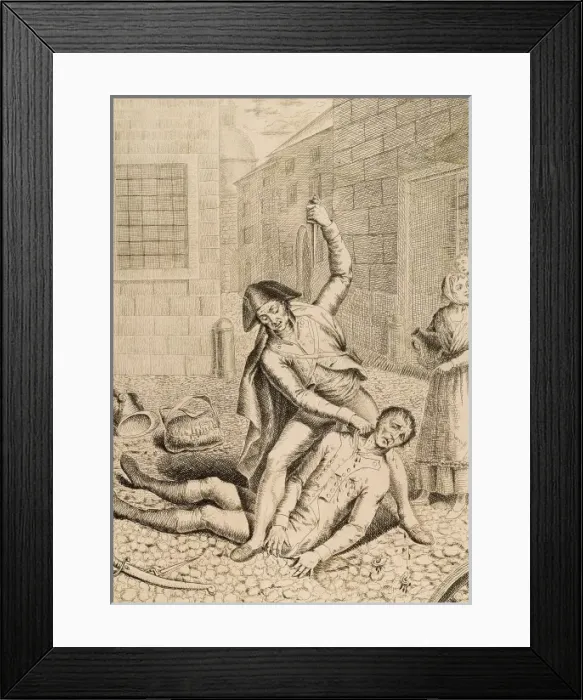 Framed Print : Spain. Peninsular War (1808-1814). Countryman Framed Print : Spain. Peninsular War (1808-1814). Countryman