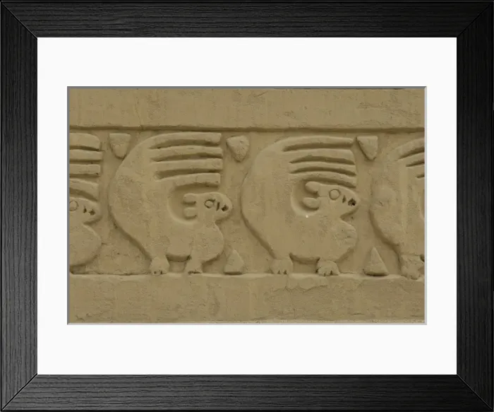 Framed Print : PERU. Trujillo. Chan Chan. Chan Chan Archaeological Framed Print : PERU. Trujillo. Chan Chan. Chan Chan Archaeological