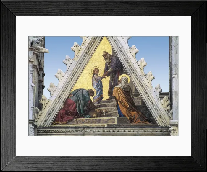 Framed Print : Duomo di Siena. 1150-1380. ITALY. TUSCANY. Siena Framed Print : Duomo di Siena. 1150-1380. ITALY. TUSCANY. Siena
