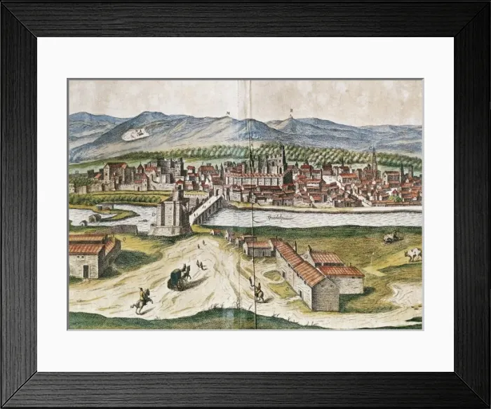 Framed Print : ORTELIUS, Abraham (1527-1598); BRAUN, George