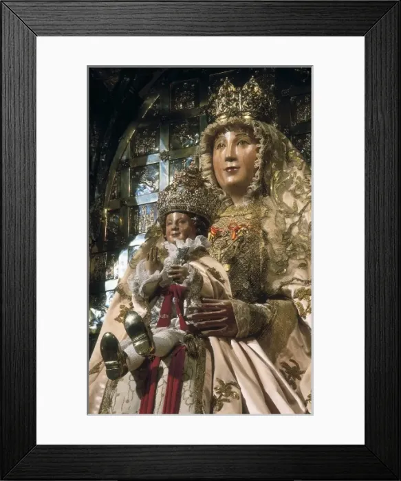 Framed Print : SPAIN. ANDALUSIA. Sevilla. Cathedral. Virgen Framed Print : SPAIN. ANDALUSIA. Sevilla. Cathedral. Virgen