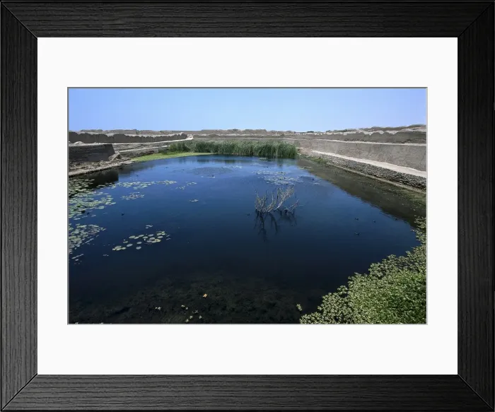 Framed Print : PERU. Trujillo. Chan Chan. Ceremonial and supplying Framed Print : PERU. Trujillo. Chan Chan. Ceremonial and supplying