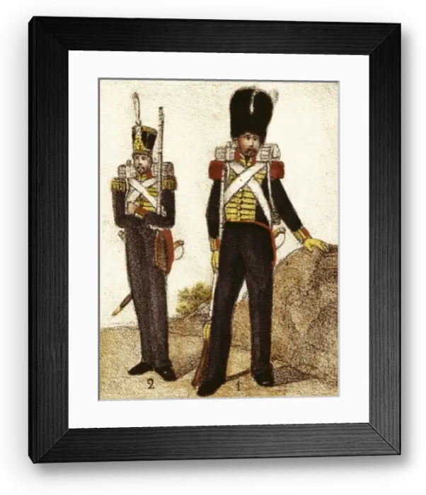 Framed Print : Spain (1833). Province Royal Guard. Grenadiers Framed Print : Spain (1833). Province Royal Guard. Grenadiers