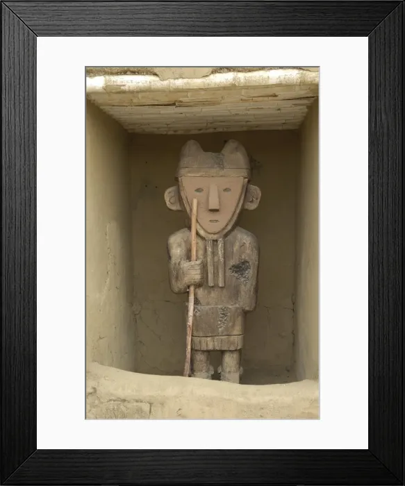 Framed Print : PERU. Trujillo. Chan Chan. Chan Chan Archaeological Framed Print : PERU. Trujillo. Chan Chan. Chan Chan Archaeological