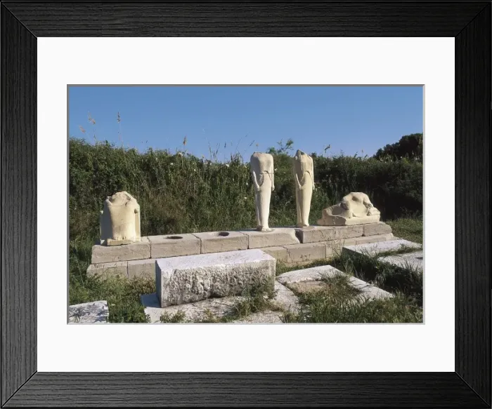 Framed Print : Temple of Hera or Heraion. 538 BC. GREECE. NORTHERN Framed Print : Temple of Hera or Heraion. 538 BC. GREECE. NORTHERN