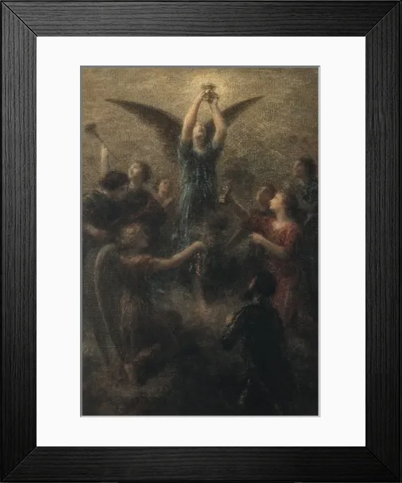 Framed Print : FANTIN-LATOUR, Henri-Th鯤ore (1836-1904) Framed Print : FANTIN-LATOUR, Henri-Th鯤ore (1836-1904)