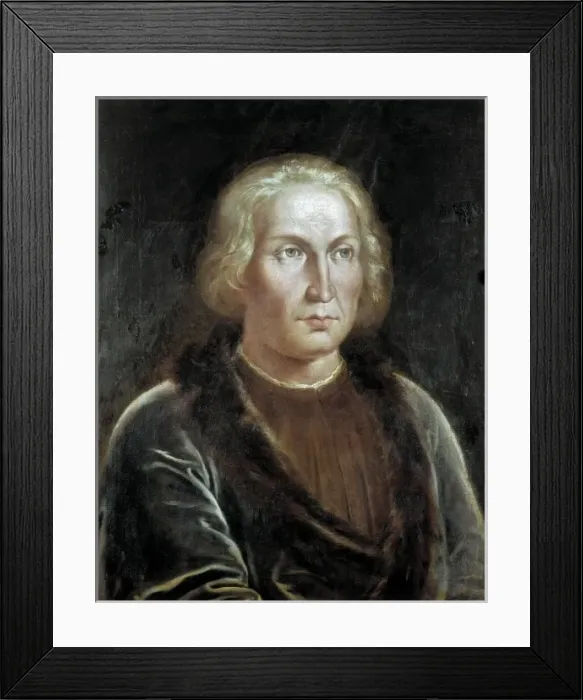 Framed Print : COLUMBUS, ChrIstopher (1451-1506). Sailor Framed Print : COLUMBUS, ChrIstopher (1451-1506). Sailor