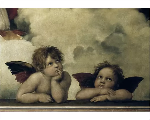 Raphael (1483-1520). The Sistine Madonna. 1512-1517