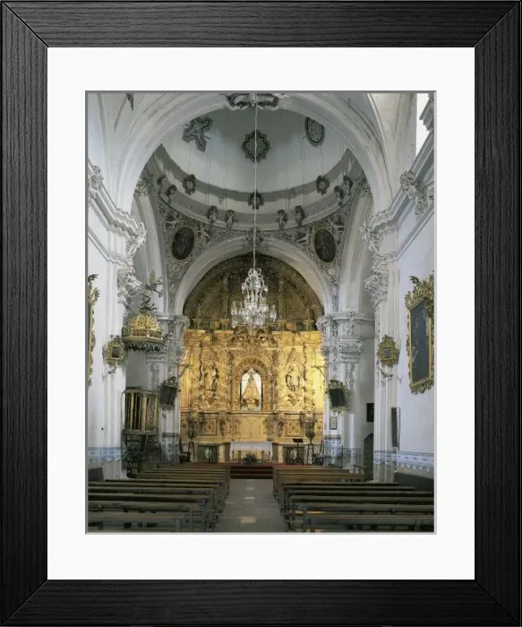 Framed Print : SPAIN. CASTILE AND LEON. Soria. Hermitage of Framed Print : SPAIN. CASTILE AND LEON. Soria. Hermitage of