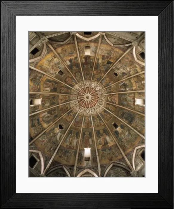 Framed Print : ANTELAMI, Benedetto (1150-1233). Baptistry. ITALY Framed Print : ANTELAMI, Benedetto (1150-1233). Baptistry. ITALY
