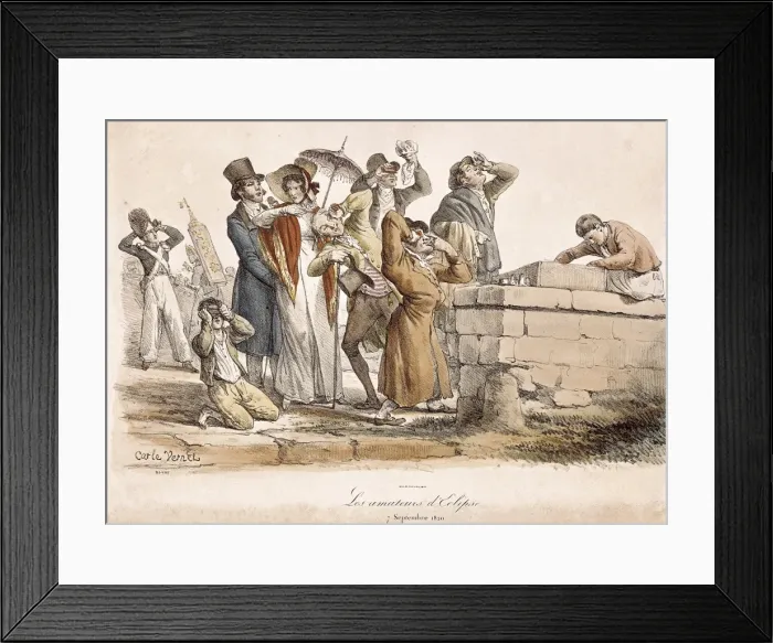 Framed Print : VERNET, Carle (1758-1836). The Lovers of Framed Print : VERNET, Carle (1758-1836). The Lovers of