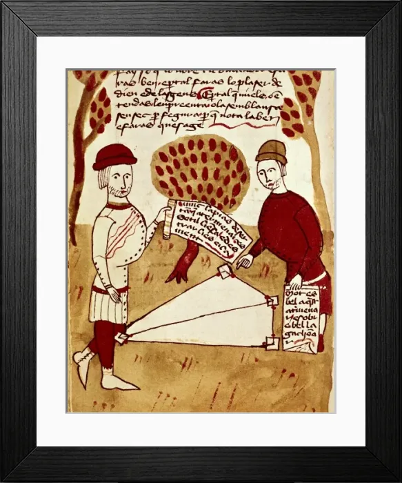 Framed Print : Arnaldus de Villa Nova (1240 - 1312); BOYSSET Framed Print : Arnaldus de Villa Nova (1240 - 1312); BOYSSET