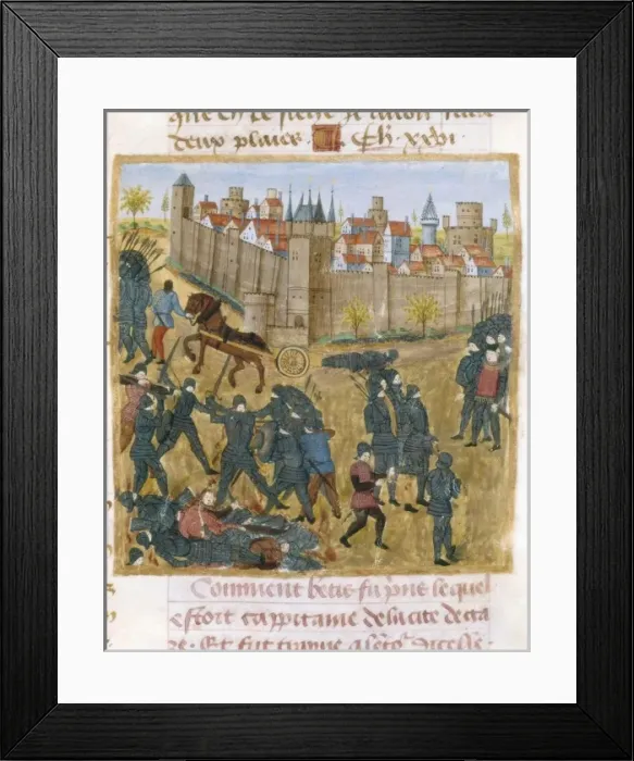 Framed Print : CURTIUS, Rufus Quintus (1st century). The history Framed Print : CURTIUS, Rufus Quintus (1st century). The history