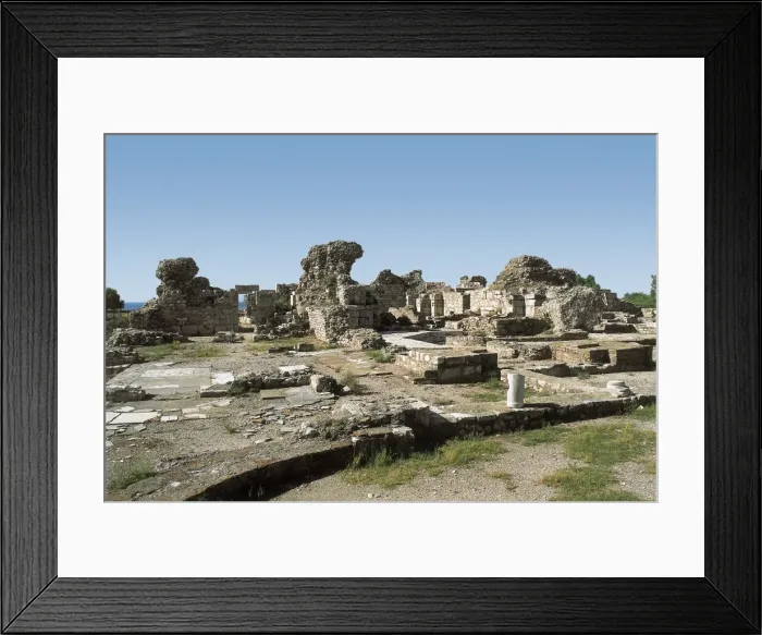 Framed Print : Greece. Northern Aegean. Samos. Pithagorion Framed Print : Greece. Northern Aegean. Samos. Pithagorion