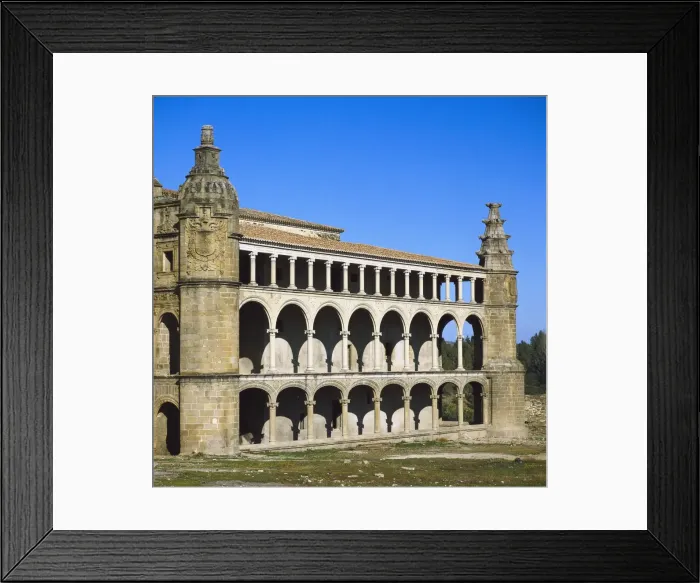 Framed Print : SPAIN. EXTREMADURA. CACERES. Alc᮴ara. Church Framed Print : SPAIN. EXTREMADURA. CACERES. Alc᮴ara. Church