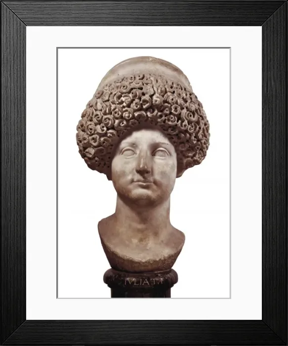 Framed Print : Bust of Julia T. F. Bust of Julia T. F. Roman Framed Print : Bust of Julia T. F. Bust of Julia T. F. Roman