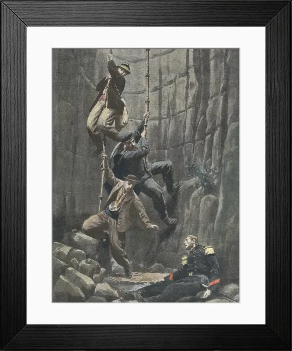 Framed Print : France. Third Republic (1901). A French soldier Framed Print : France. Third Republic (1901). A French soldier