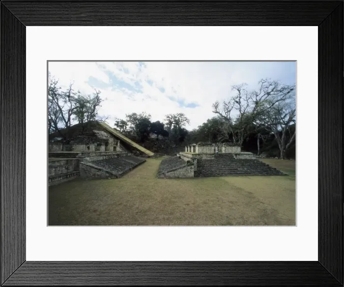 Framed Print : HONDURAS. COPAN. CopᮮBall Court (Classic Maya Framed Print : HONDURAS. COPAN. CopᮮBall Court (Classic Maya