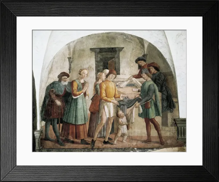 Framed Print : GHIRLANDAIO, school of (second half 15th century) Framed Print : GHIRLANDAIO, school of (second half 15th century)