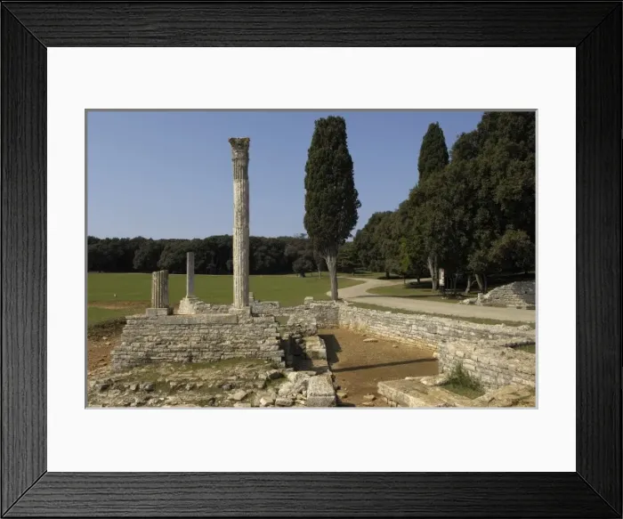 Framed Print : CROATIA. ISTRIA. Brijuni Islands National Park Framed Print : CROATIA. ISTRIA. Brijuni Islands National Park