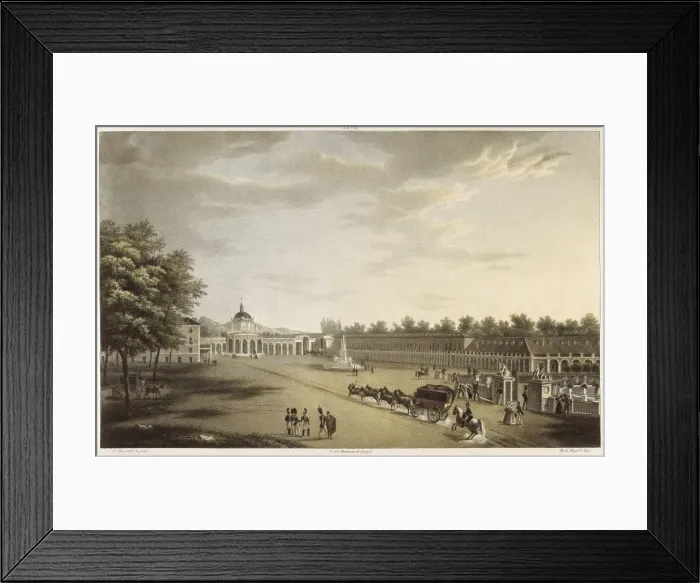 Framed Print : Spain (19th c. ). Convent and Square of San Antonio Framed Print : Spain (19th c. ). Convent and Square of San Antonio