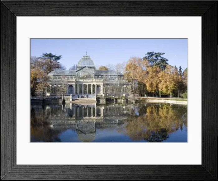 Framed Print : SPAIN. Madrid. Retiro Park. Parque del Retiro
