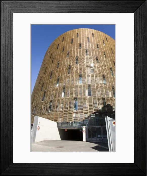 Framed Print : SPAIN. Barcelona. Biomedical Research Park (Parc Framed Print : SPAIN. Barcelona. Biomedical Research Park (Parc