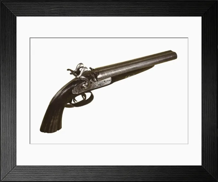 Framed Print : Frenc gun (19th c. ) Framed Print : Frenc gun (19th c. )