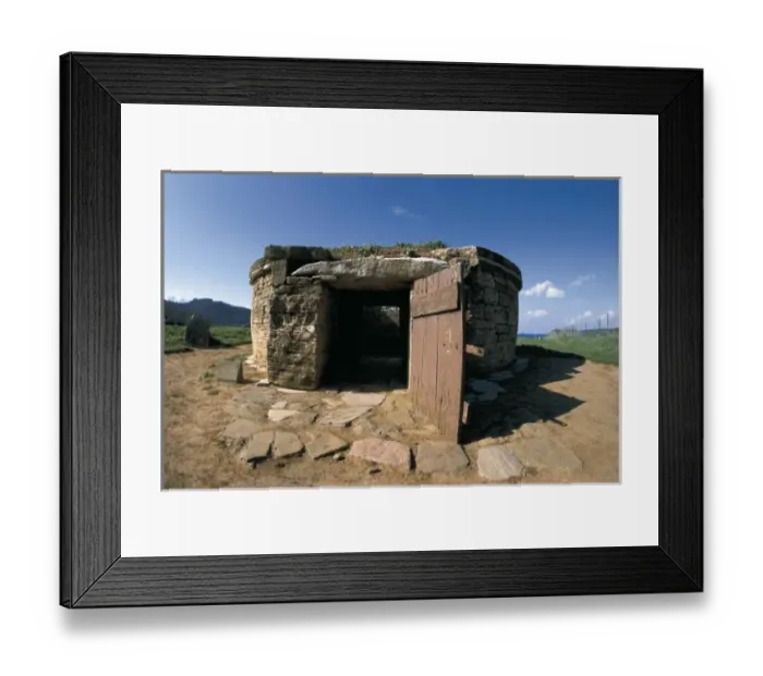 Framed Print : ITALY. TUSCANY. LIVORNO. Populonia. Necropolis Framed Print : ITALY. TUSCANY. LIVORNO. Populonia. Necropolis
